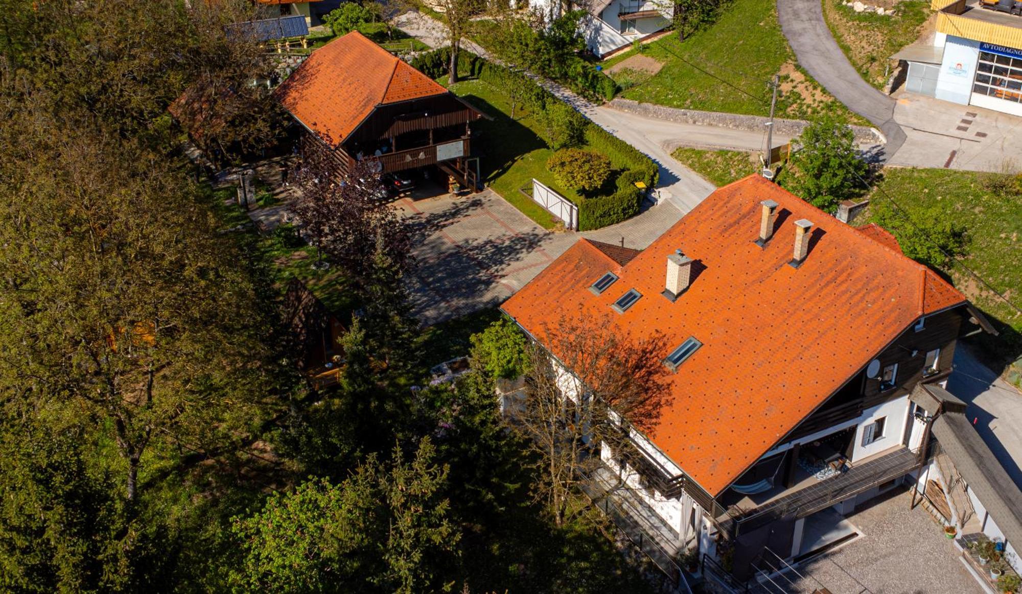 Resort Pod Orehi - Bled - Apartma & Glamping & Savna מראה חיצוני תמונה