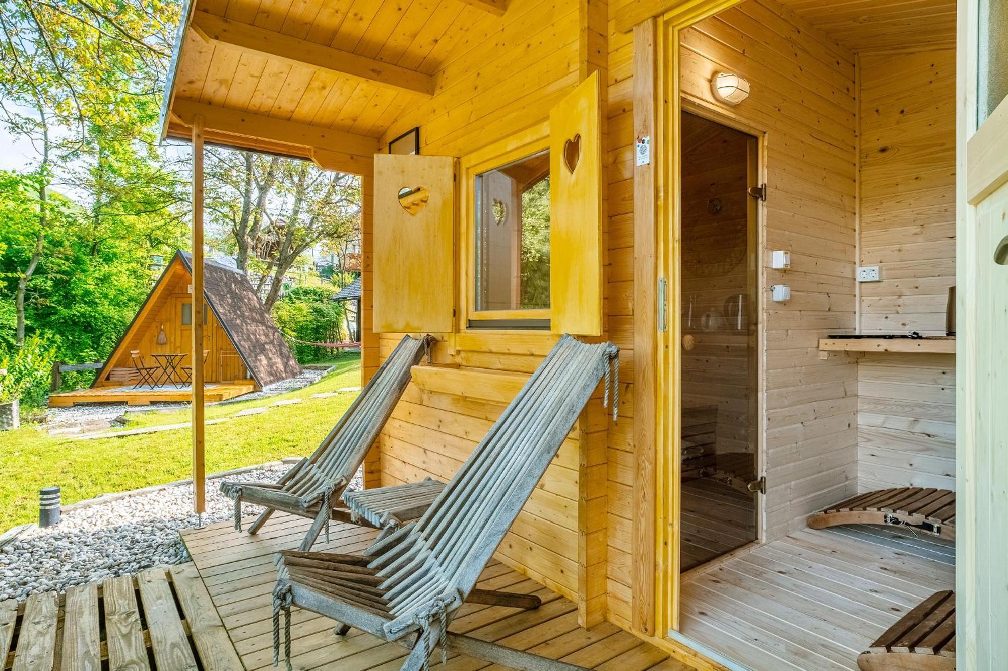Resort Pod Orehi - Bled - Apartma & Glamping & Savna חדר תמונה